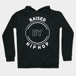 Raised by Hip Hop // white v Hoodie